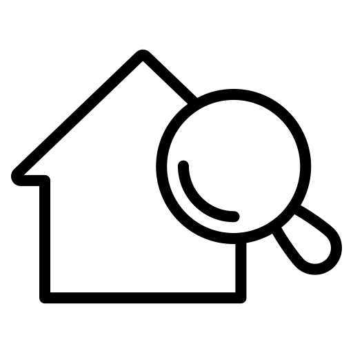 Lebenslagen Immobilien - Symbol „Immobilien suchen“
