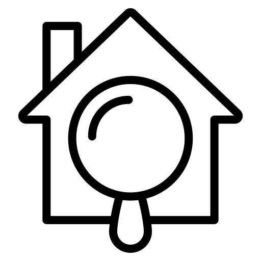 Lebenslagen Immobilien - Symbol „Immobilien suchen“